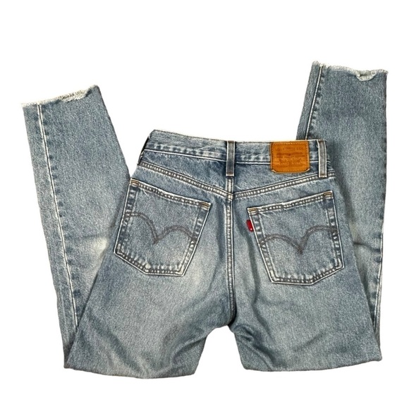 Free People Levi’s Wedgie Icon Fit Oxnard in Athen's No Way Size 24 - Picture 8 of 16